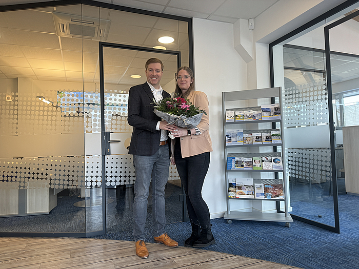 Neue Kollegin bei der ews