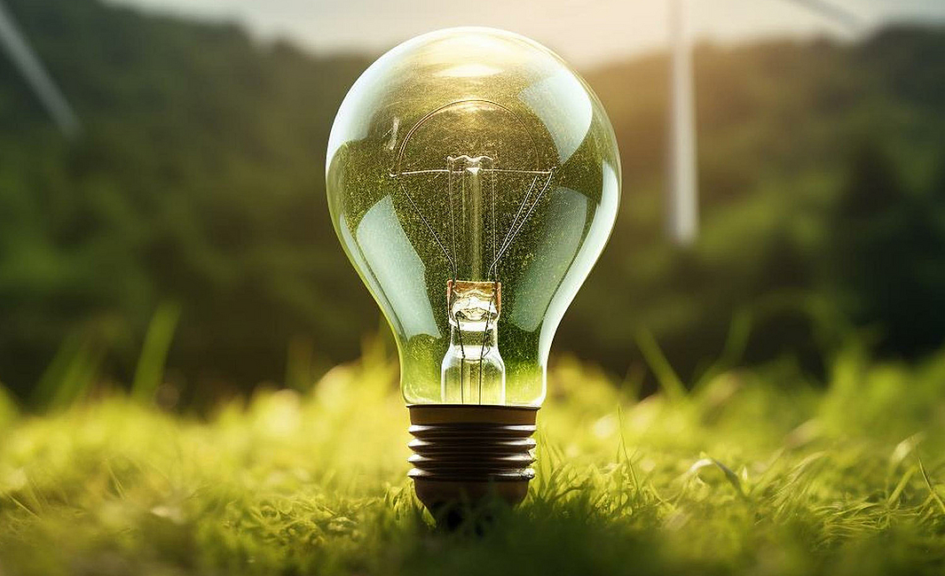 Foto Strom Leuchtmittel