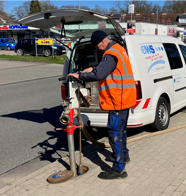 Hydrantenwartung